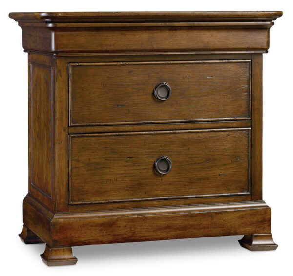 Archivist Three Drawer Nightstand