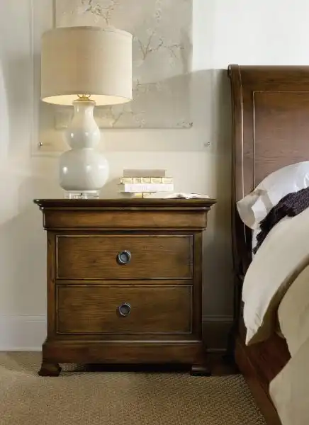 Archivist Three Drawer Nightstand