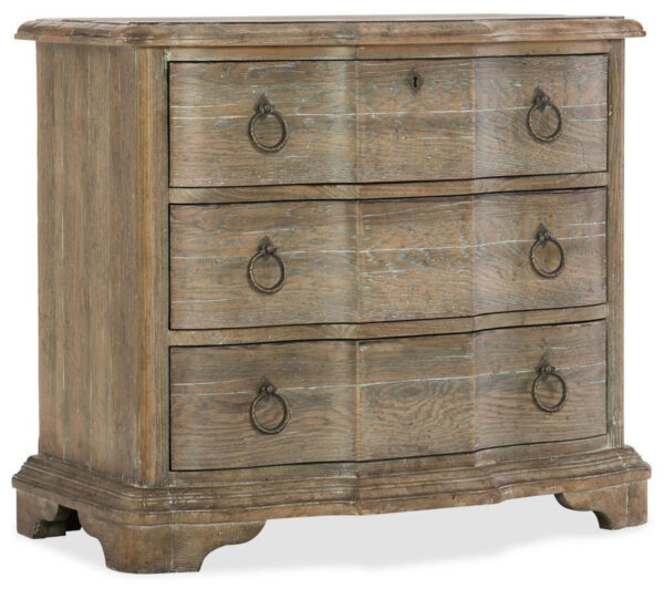 Boheme Bastogne Three Drawer Nightstand