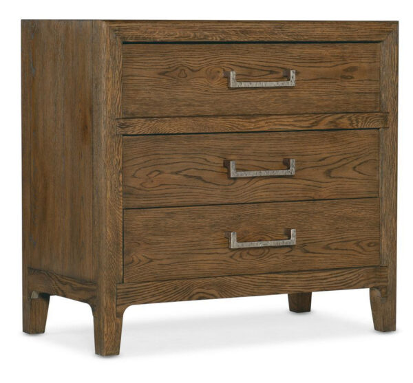 Chapman Three Drawer Nightstand