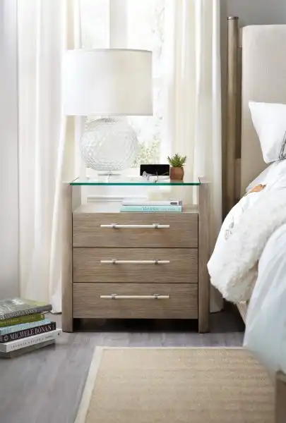 Affinity Three Drawer Nightstand