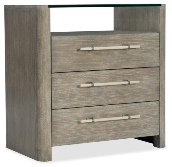 Affinity Three Drawer Nightstand