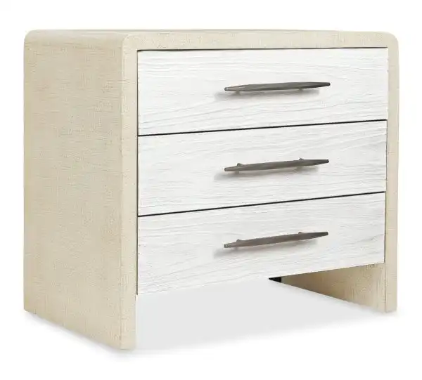 Cascade Three Drawer Nightstand