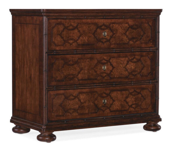 Charleston Three Drawer Nightstand