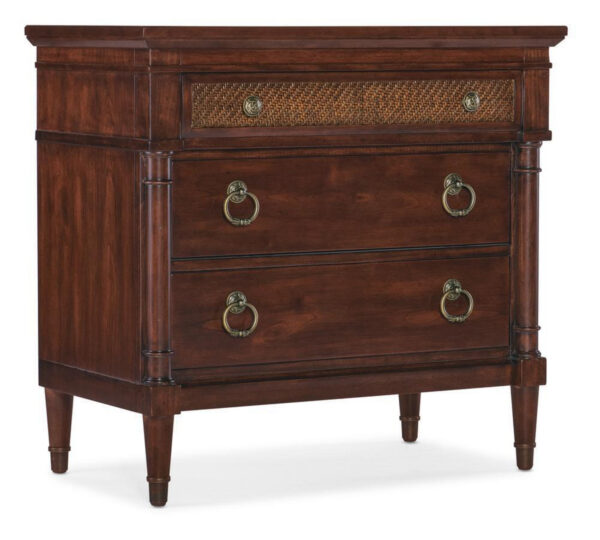 Charleston Three Drawer Nightstand