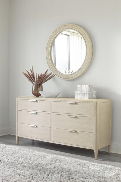 Pearl Round Mirror