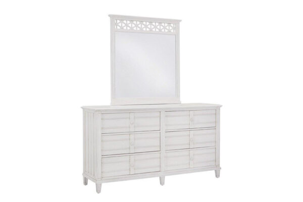 Cane Bay Fretwork Landscape Mirror