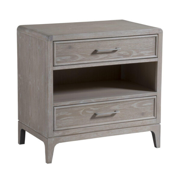 Bodhi Two Drawer Nightstand with USB