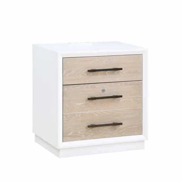 Boca Grande Lateral File with Dual AC and USB