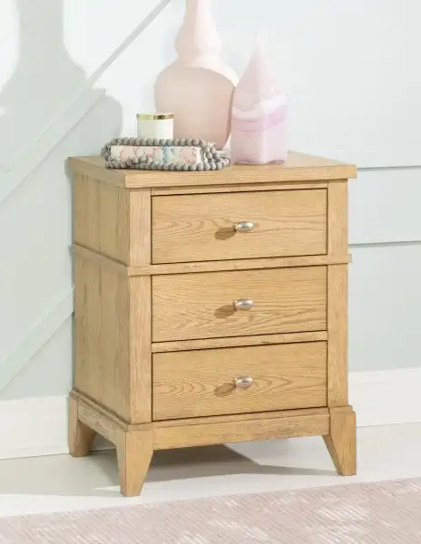 Today’s Traditions 3 Drawer Nightstand w/ USB