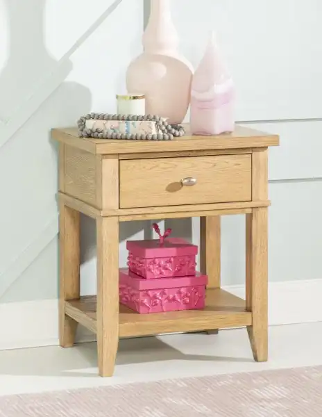Today’s Traditions 1 Drawer Open Nightstand w/ USB