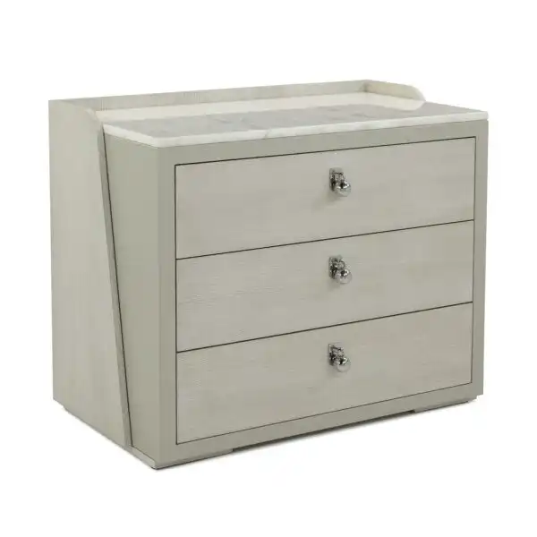 Metro Three Drawer Nightstand