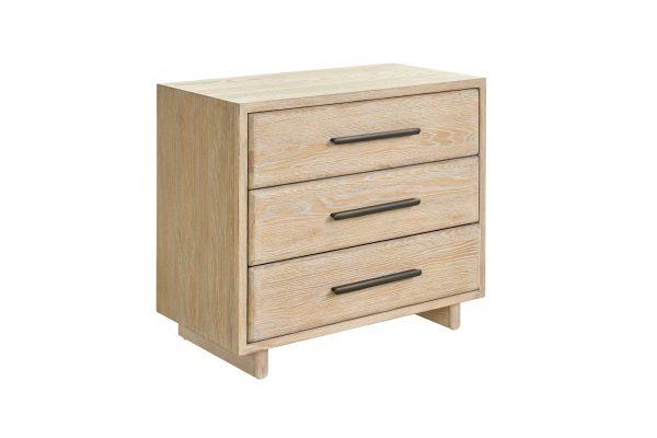 Sable & Desert Three Drawer Nightstand