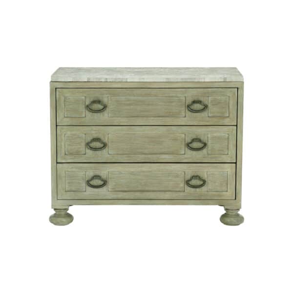 Santa Barbara Bachelor's Chest with Stone Top