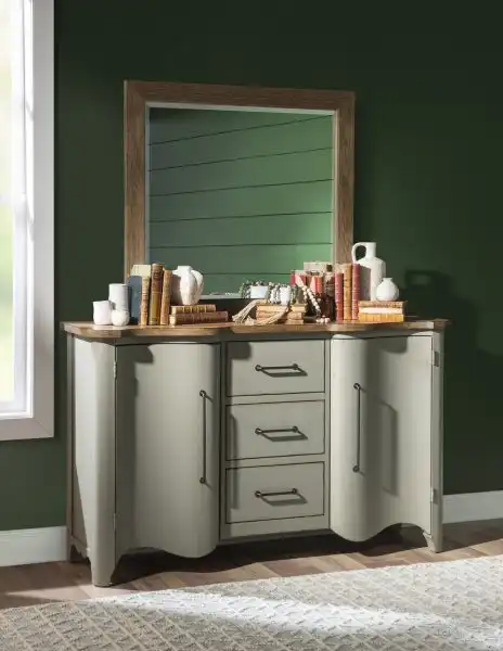 Vintage Market Rectangular Mirror