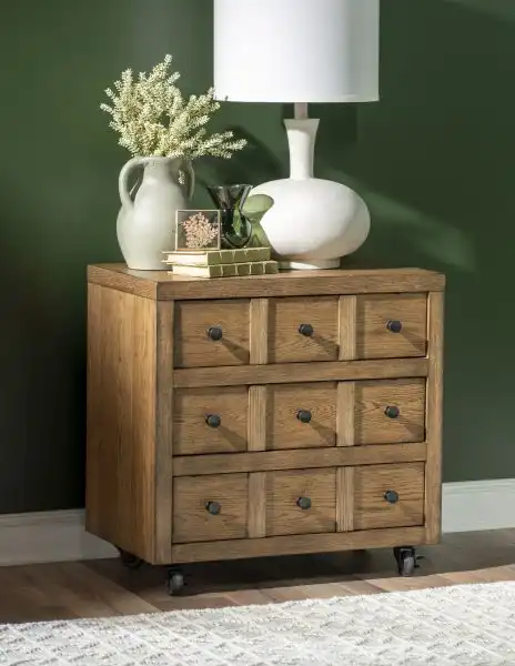 Vintage Market Apothecary Chest Nightstand