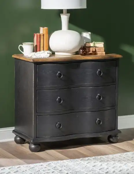 Vintage Market Scalloped Accent Chest