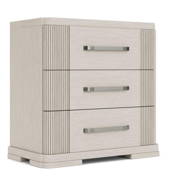 Alexis Three Drawer Nightstand