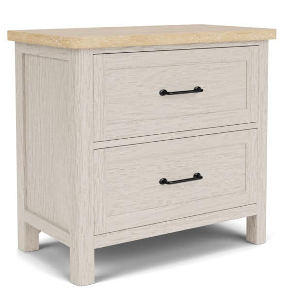 Glenndale Two Drawer Nightstand