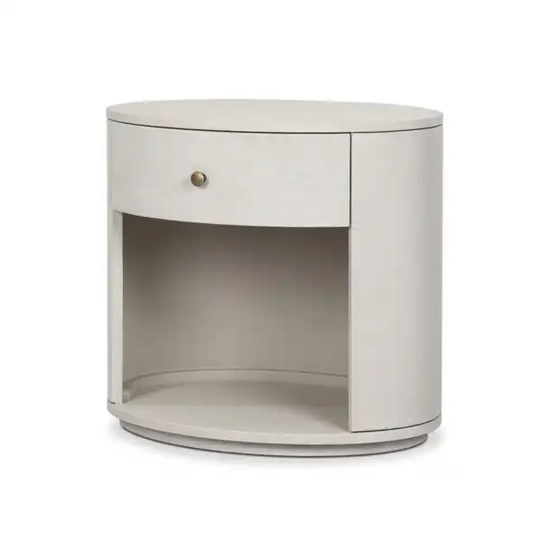 Amelia Oval One Drawer Nightstand