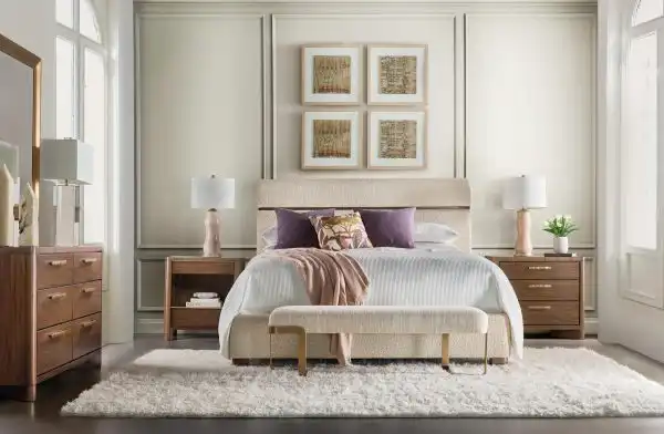 Eleana Three Drawer Nightstand