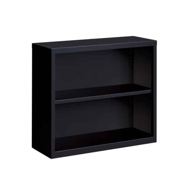 Steel Two Shelf Metal Bookcase