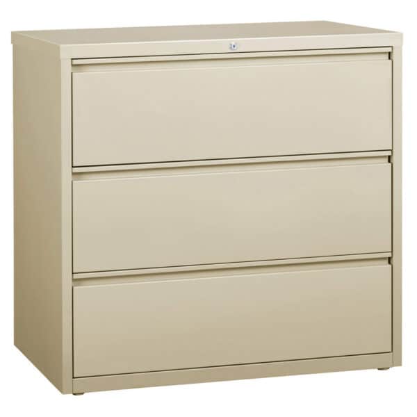 Steel Three Drawer Lateral File Cabinet