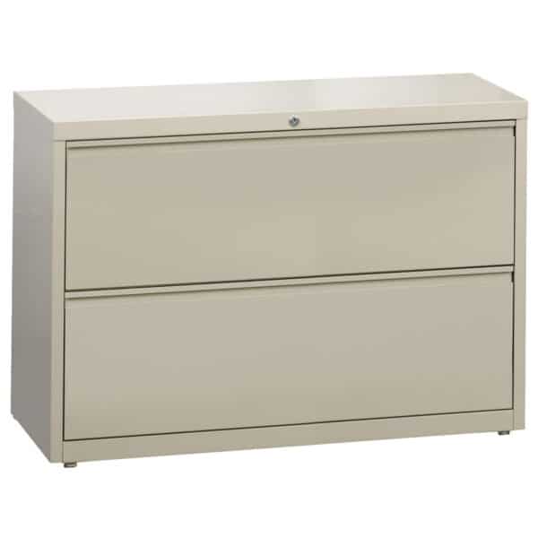 Steel Two Drawer Lateral File Cabinet