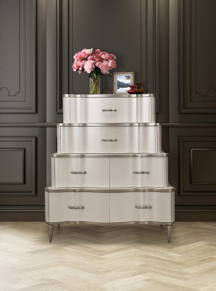 London Place 6 Drawer Tiered Chest