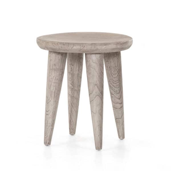 Zuri Small Round Outdoor End Table