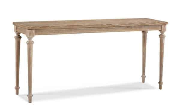 Custom Elements Dining Table with Hillcrest Leg