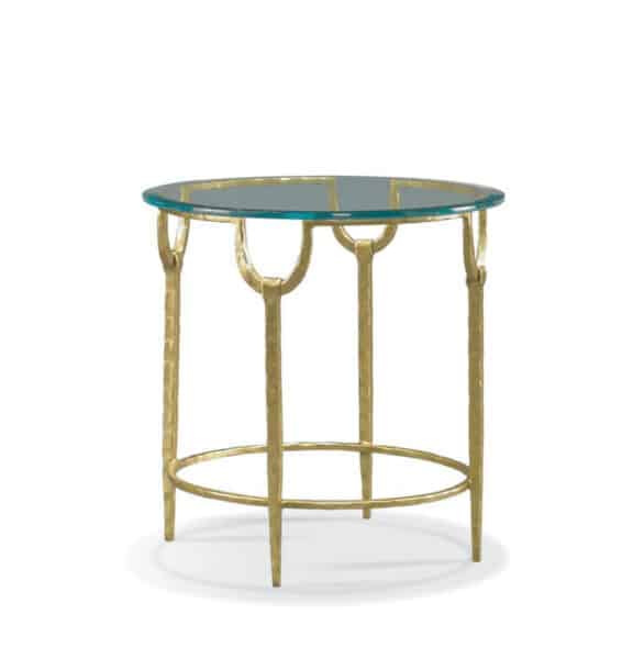 Trifecta Round Lamp Table
