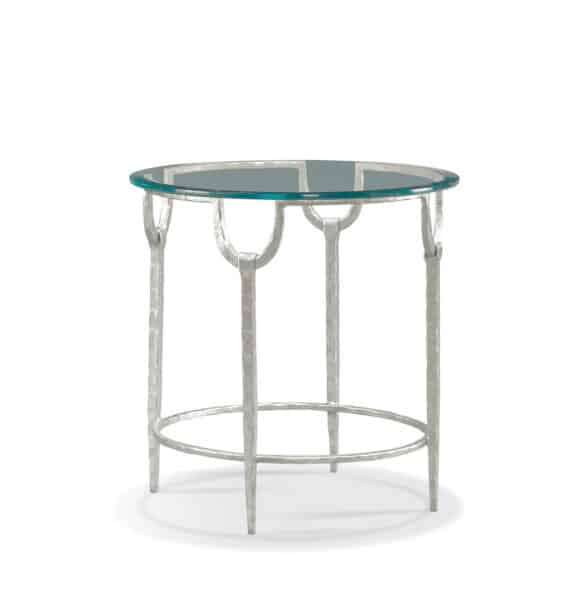 Trifecta Round Lamp Table