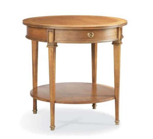 Continental Classics Round Lamp Table
