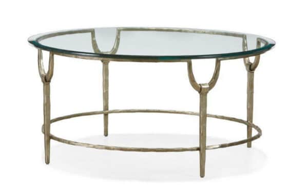 Trifecta Round Cocktail Table