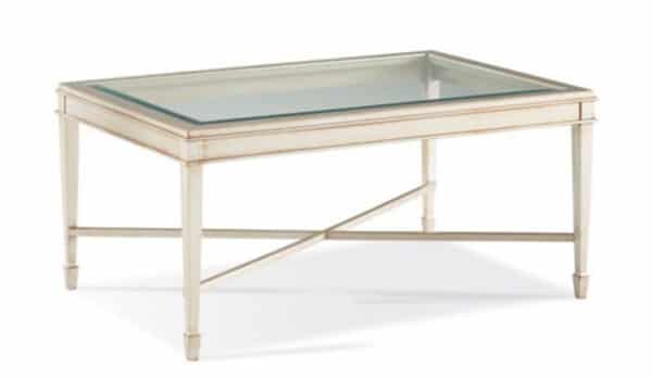 South Hampton Glass Top Cocktail Table