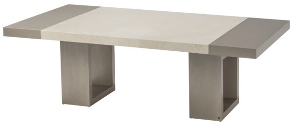 Cafe Dining Table with Stone Top