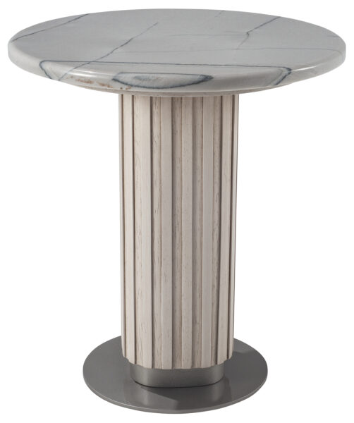 Gem End Table with Stone Top