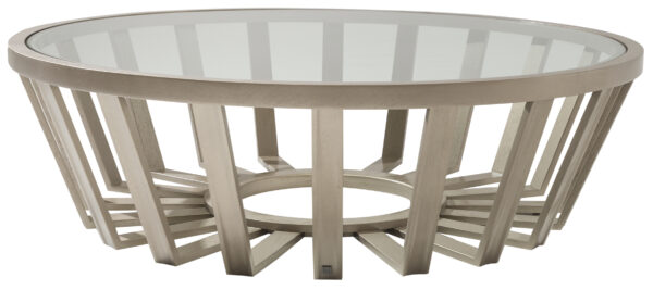 Galapagos Cocktail Table with Glass Top