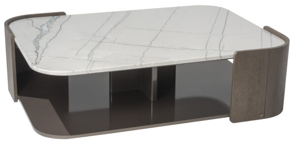 Galapagos Cocktail Table with Stone Top