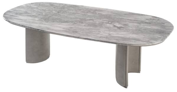 Lua Dining Table with Stone Top