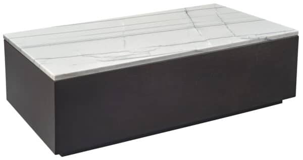 Lua Cocktail Table with Stone Top