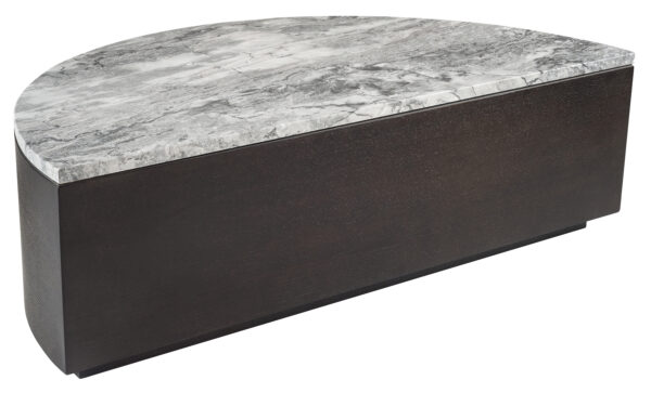 Lua Cocktail Table with Stone Top