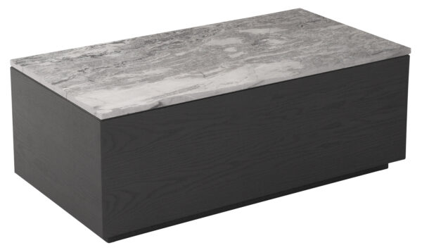 Lua Cocktail Table with Stone Top