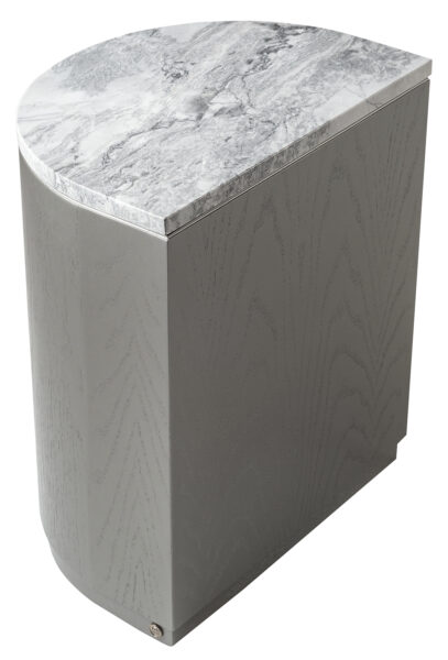 Lua End Table with Stone Top