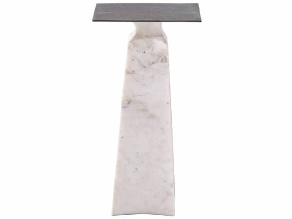 Figuration Side Table with Marble Base