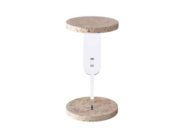 Tranquility Burl Side Table