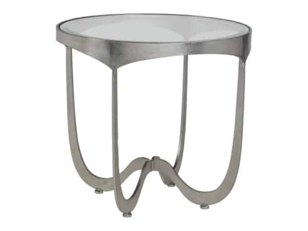 Sophie End Table - Silver Leaf