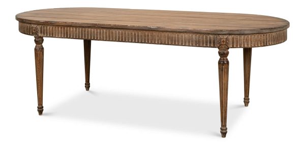 French Antique Reproduction Dining Table