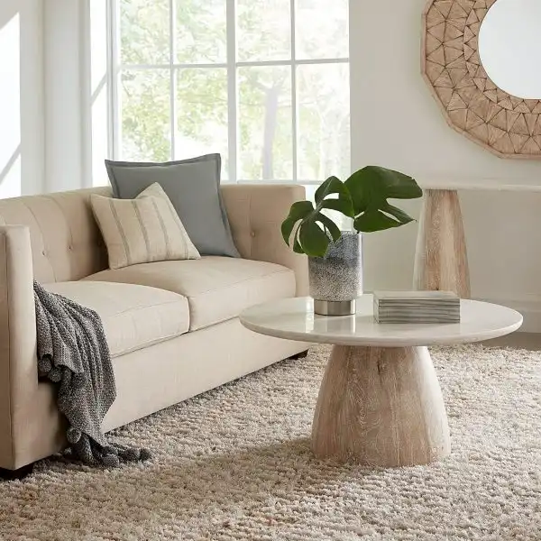 Palm Springs Round Coffee Table